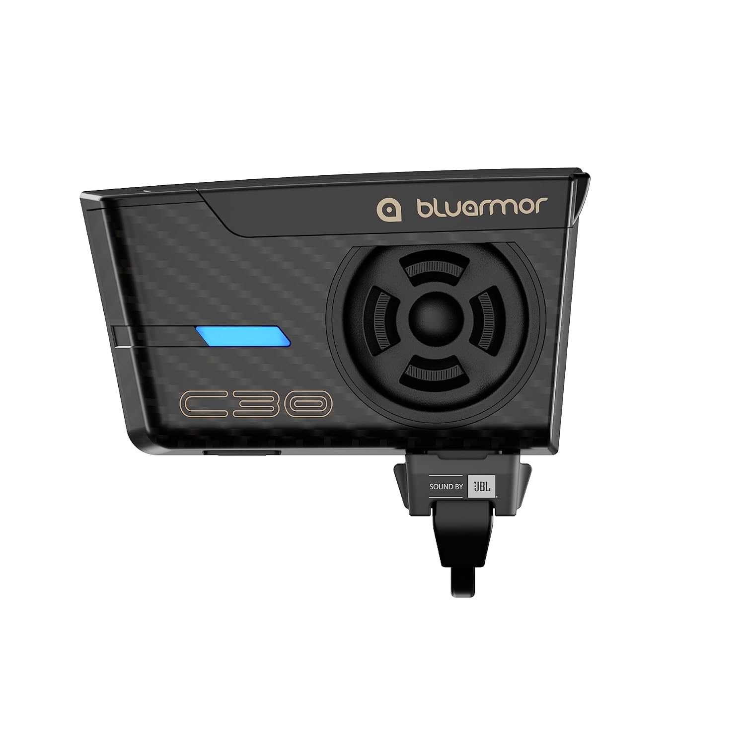 BluArmor C30 Mesh Bluetooth Intercom For Bikers, Connecting 20 Riders (BAC30)