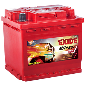Exide Mileage 50AH FMLO-MLDIN50 Car Battery Dealer Vaishali, Ghaziabad