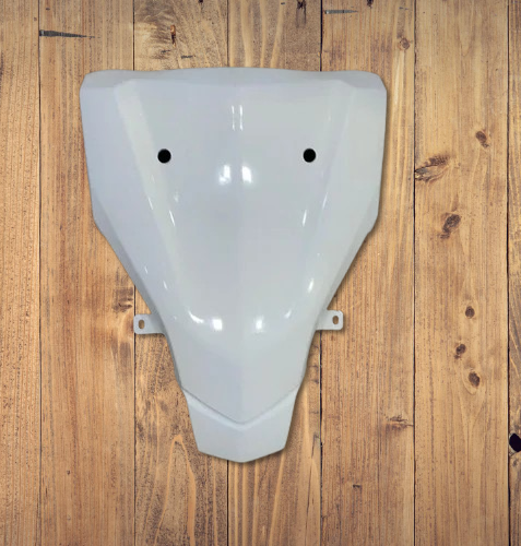 Genuine Kalpurze White Front Nose Cover Panel – Compatible with Honda Activa 6G Models (Premium High-Impact Pearl Precious White Center Cowl Fairing)