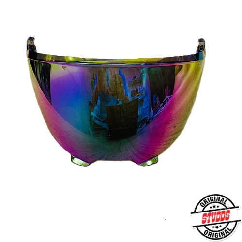 Rainbow Visor Studds Trooper Helmet