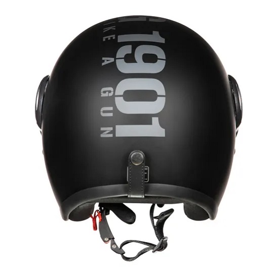 Royal Enfield Classic Jet Open Face MLG Matt Black