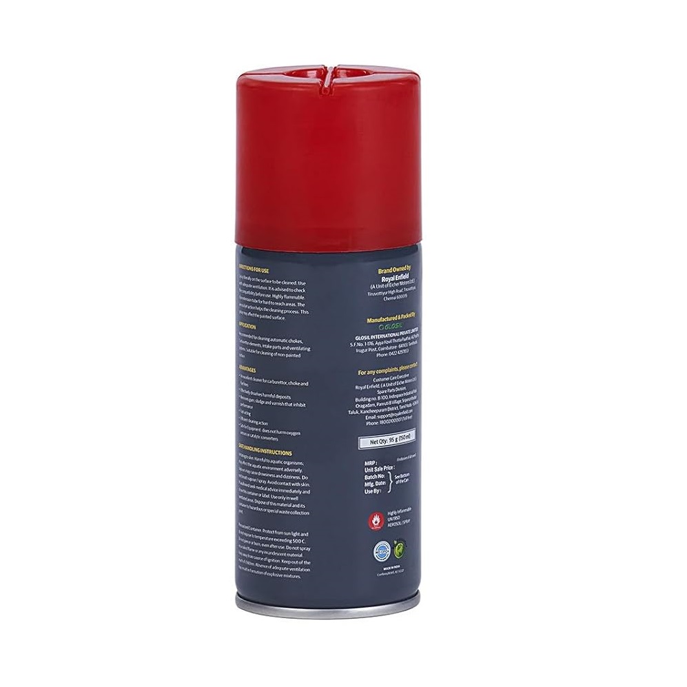 Royal Enfield Essentials Carburettor & Throttle Body Cleaner 150ml