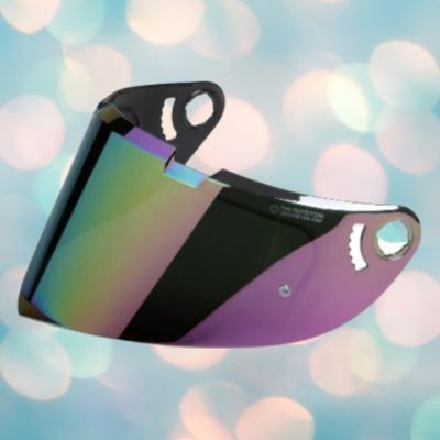 SMK Spare Rainbow Visor For Force Helmet - Pinlock 30 Ready