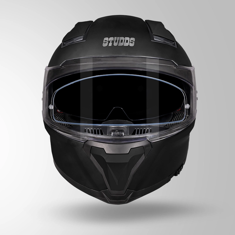 Studds Helios Matt Black Full Face Helmet