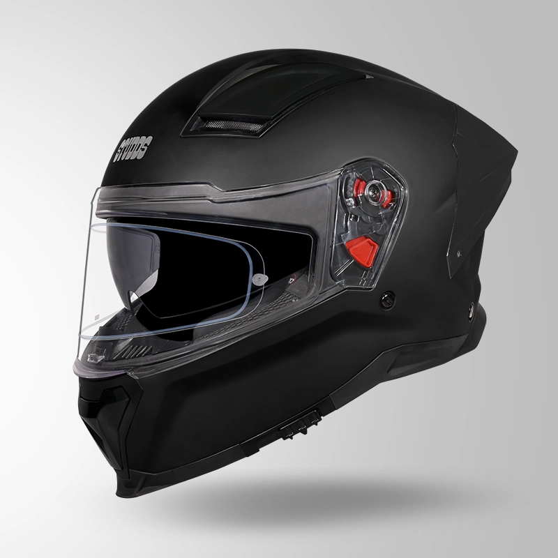 Studds Helios Matt Black Full Face Helmet (SHMBH1)