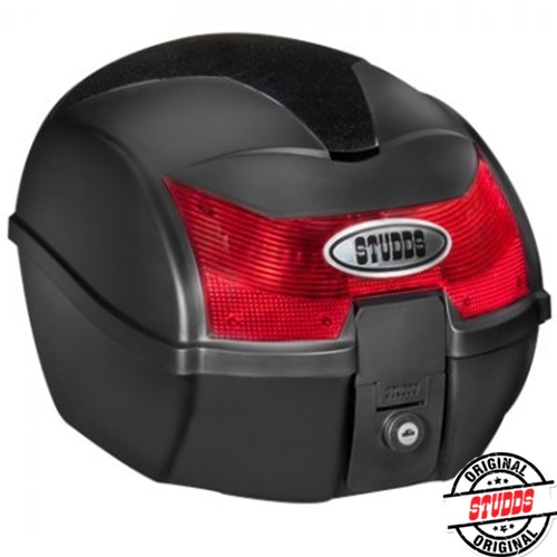 Studds Top Case For Bikes & Scooters Black