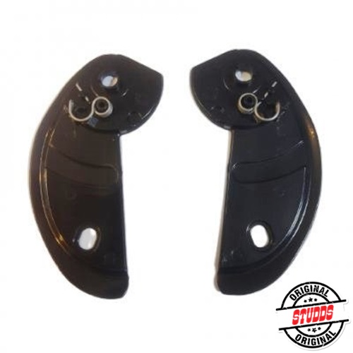 Studds Spare Chinguard Back Plate Set For Ninja 3G & 3G Double Visor Helmet (SSCBPN3G)