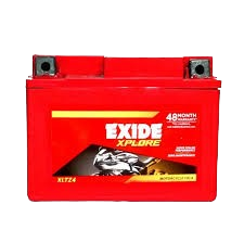Exide 4AH Xplore Zero Maintenance Bike Battery (XLTZ4)